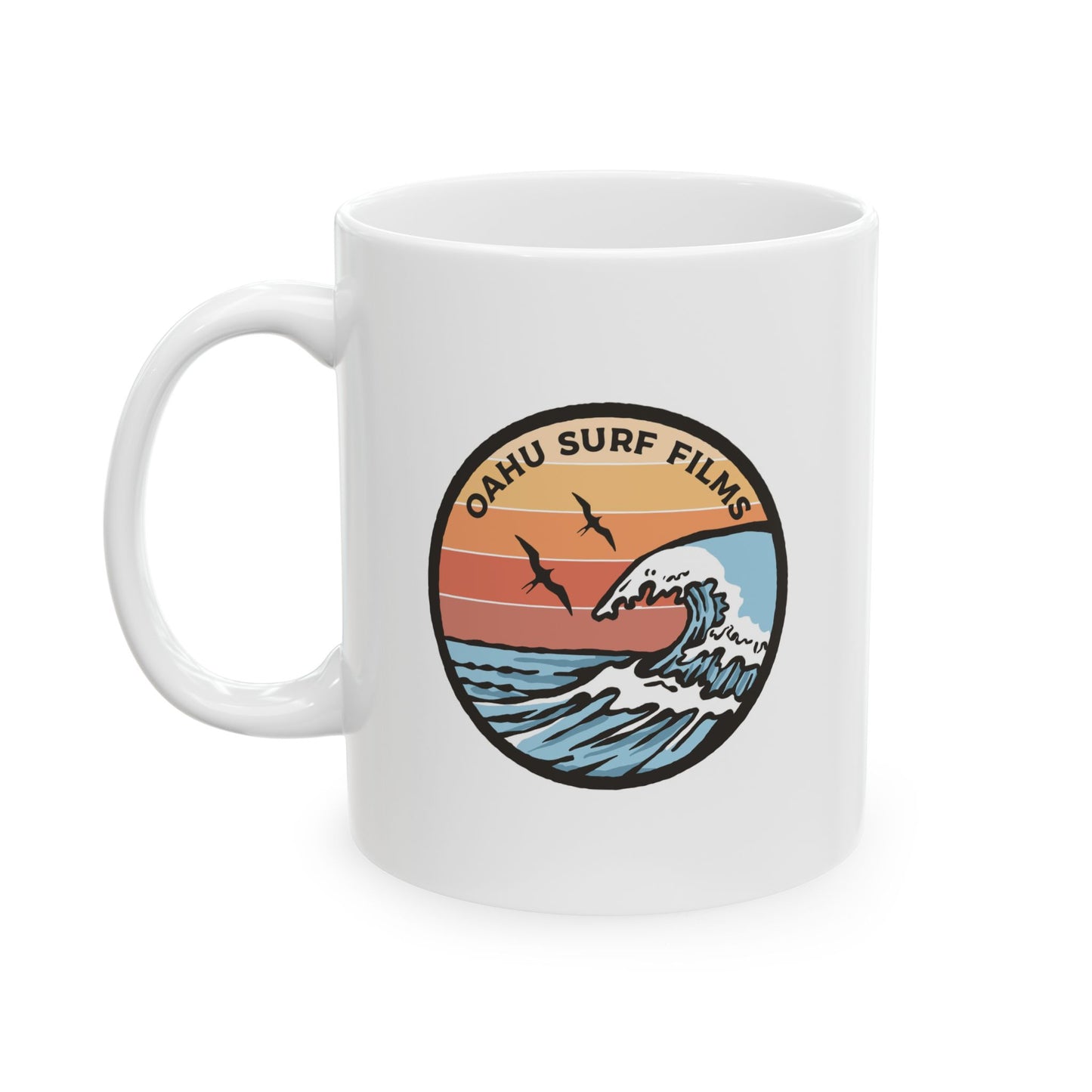 OSF Surf Culture Community Circle Logo MUG, (11oz, 15oz)