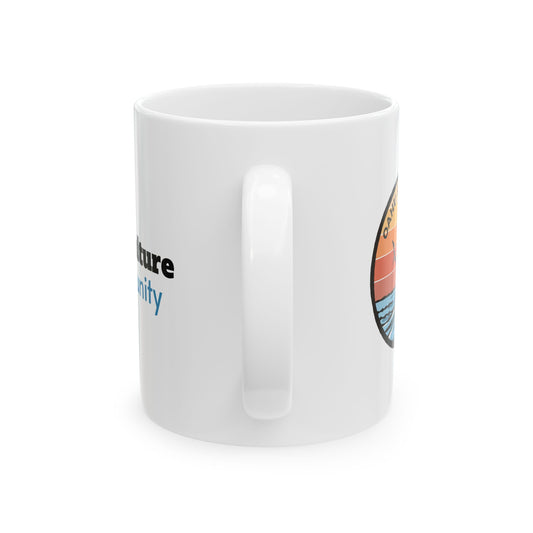 OSF Surf Culture Community Circle Logo MUG, (11oz, 15oz)