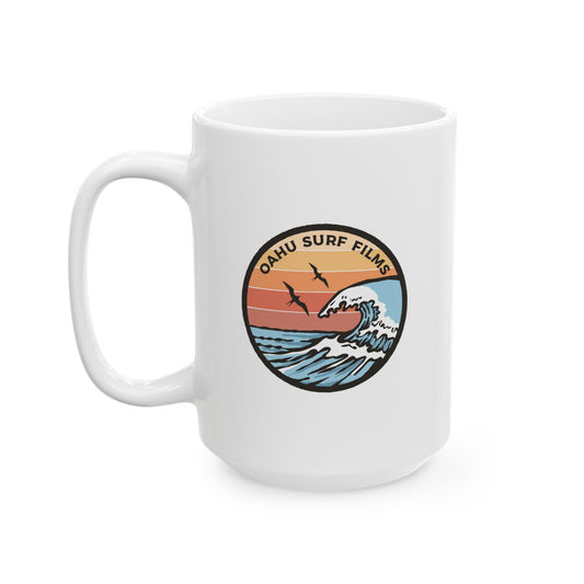 OSF Surf Culture Community Circle Logo MUG, (11oz, 15oz)